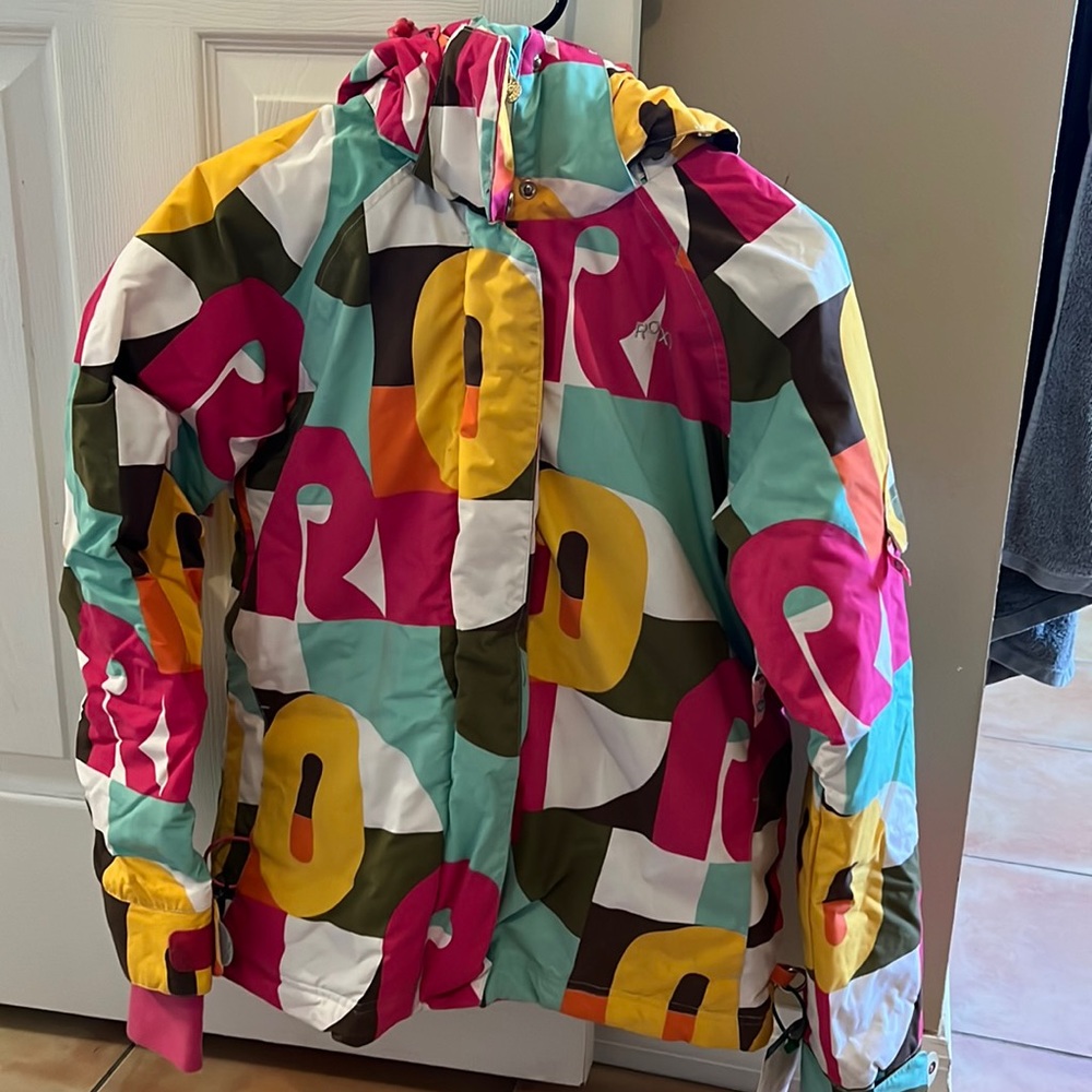 Roxy utility ski jacket, size S, barely used excellent condition. - Picture 1 of 4